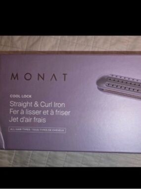 Monet Straight & Curl Iron- Lavender